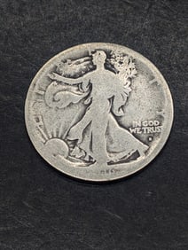 1916-S Walking Liberty Half Dollar **AVERAGE CIRC**