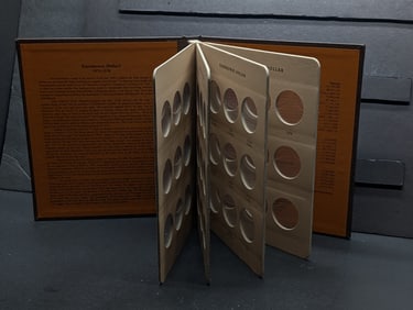 Empty Dansco Album for Eisenhower Dollar including Proof. Volume 8176 in almost new condition.