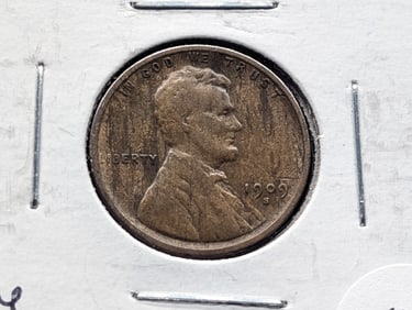 1909 S Key Date Lincoln Cent F15
