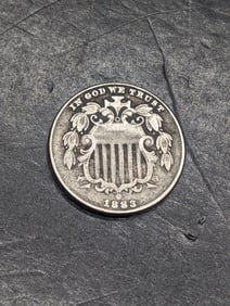 1883 Shield Nickel **VF**