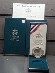 U.S. Eisenhower Centennial Dollar W/ COA and Boxes