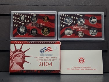 2004-S Silver Proof Set