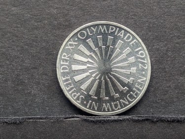 1972-F Germany 10 Silver Marks