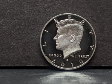 2010-S Silver Kennedy Half. GEM Proof.