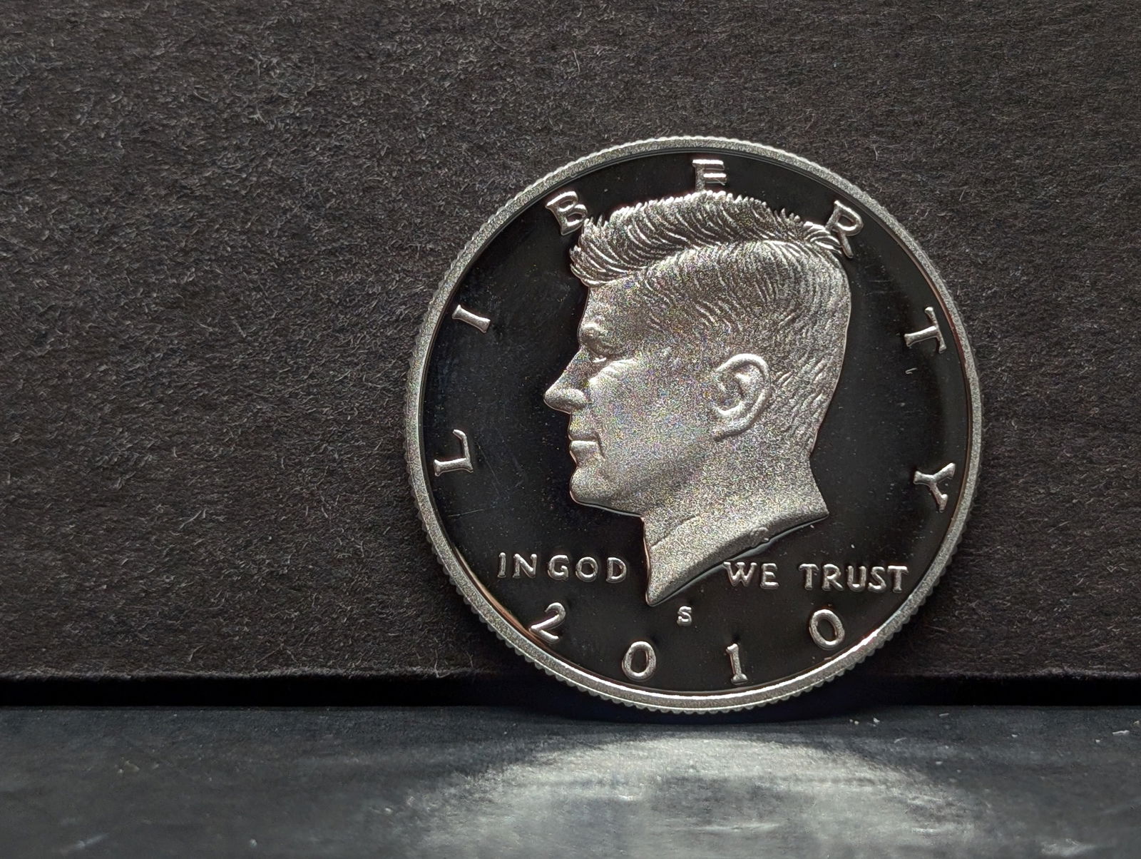2010-S Silver Kennedy Half. GEM Proof. (1 of 3)