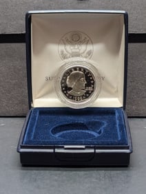 1999 P Susan B Anthony $1. GEM proof in the original government box. A KEY.