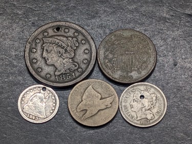 Grab Bag of Various Vintage U.S. Coins