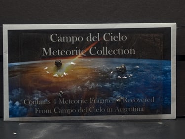 Collection of Meteorites from Campo del Cielo in Argentina - 4 Fragments