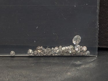 0.62 Ct. Diamond Investment Lot - PRETTY Mixed Shaped Diamonds!!