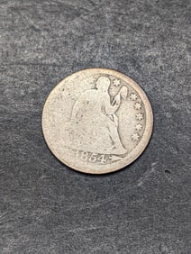 1854-O w/ Arrows Seated Liberty Dime **AVERAGE CIRC**