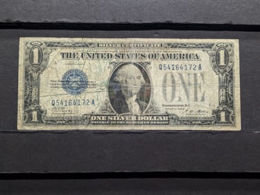 1928 A Series $1.00 Silver Certificate Funny Back **VG**