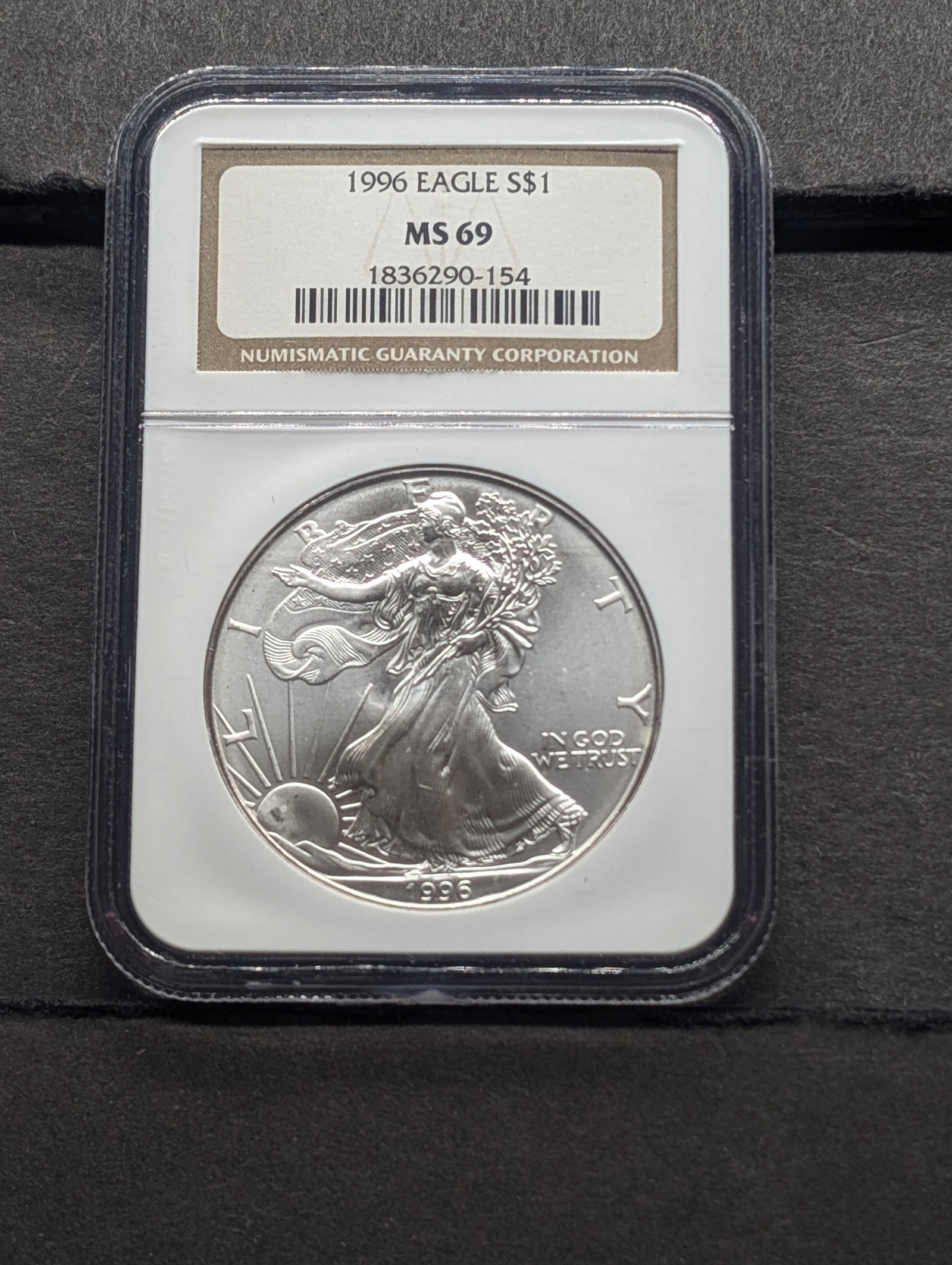 1996 American Silver Eagle - NGC MS69 (1 of 3)