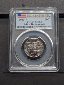 2023-P Edith Kanaka'ole Quarter - PCGS MS66 *First Strike*
