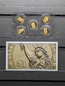Presidential Dollar Collection in Gem Proof Condition