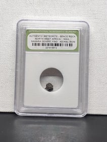 Authentic Meteorite Space Rock - North West Africa - Sahara Desert Find - Nickel Iron