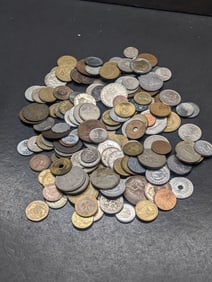 Bag of 1.8 Lbs. of Various Vintage & Modern World Coins