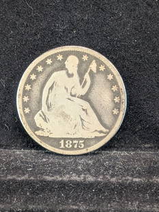 1875 United States Seated Liberty Half Dollar: 1875 United States Seated Liberty Half Dollar