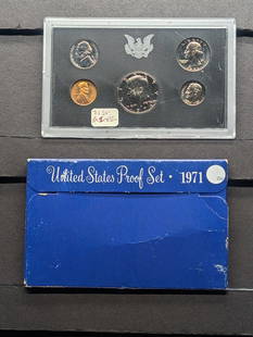 1971-S U.S. Proof Set In OGP: 1971-S U.S. Proof Set In OGP