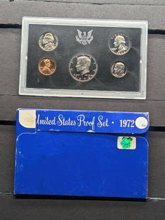 1972-S U.S. Proof Set In OGP: 1972-S U.S. Proof Set In OGP