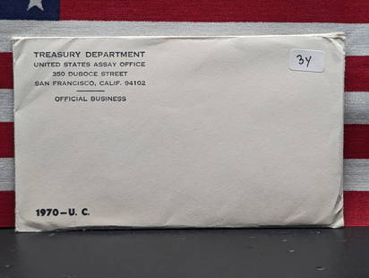 1970-P&D US Mint Uncirculated Coin Set - 40% - Mint Sealed: 1970-P&D US Mint Uncirculated Coin Set - 40% - Mint Sealed