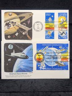 1981 Complete Set Space Shuttle 1st Day Cachets: 1981 Complete Set Space Shuttle 1st Day Cachets