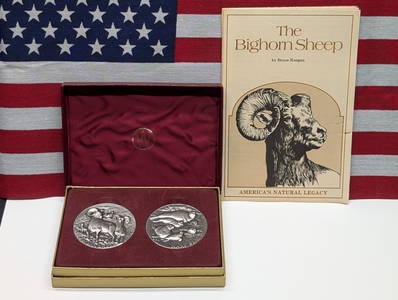 Wittnauer Sterling Silver Medal Set - 2.3 oz .925