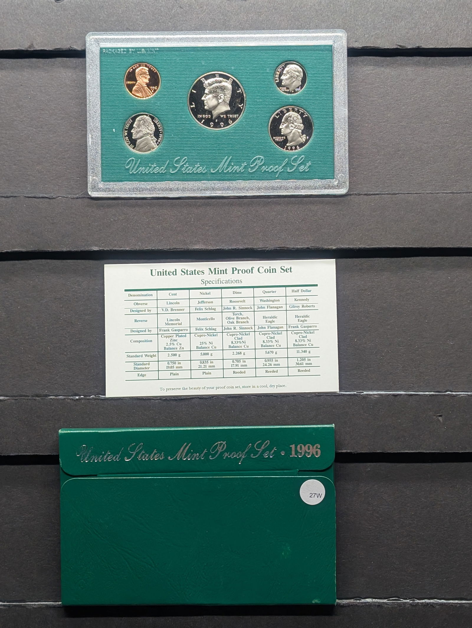 1996-S U.S. Proof Set In OGP (1 of 4)