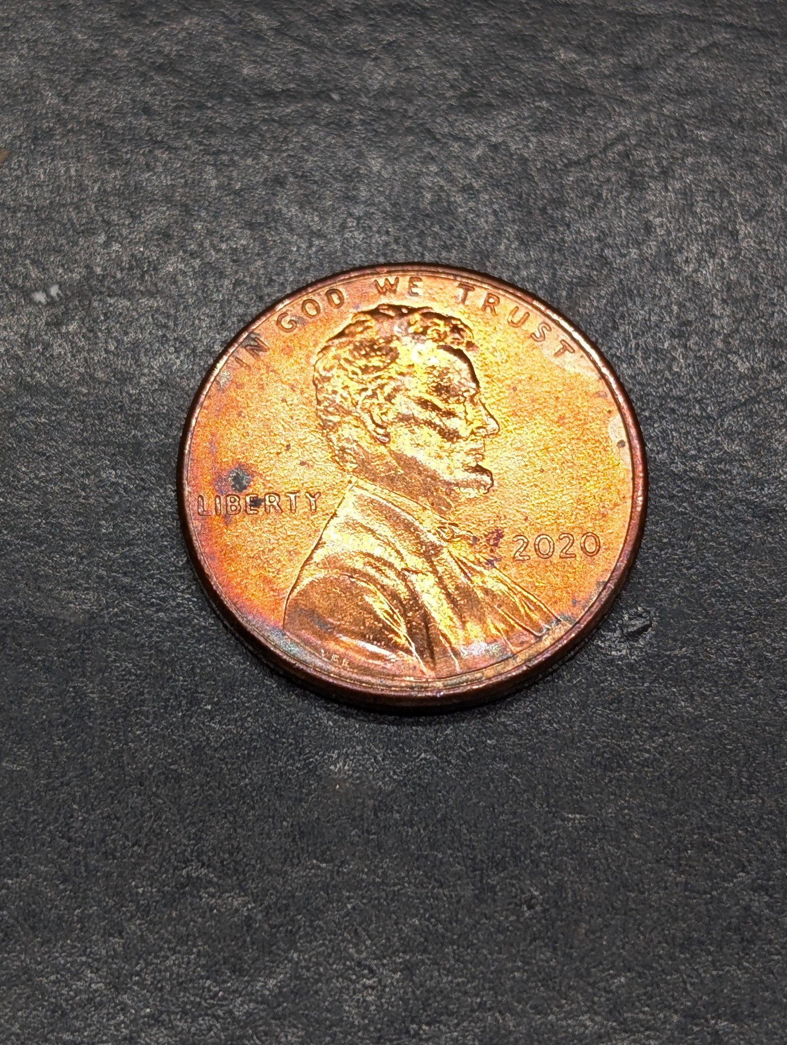 2020-P "Die Clash" Lincoln Cent: 2020-P "Die Clash" Lincoln Cent