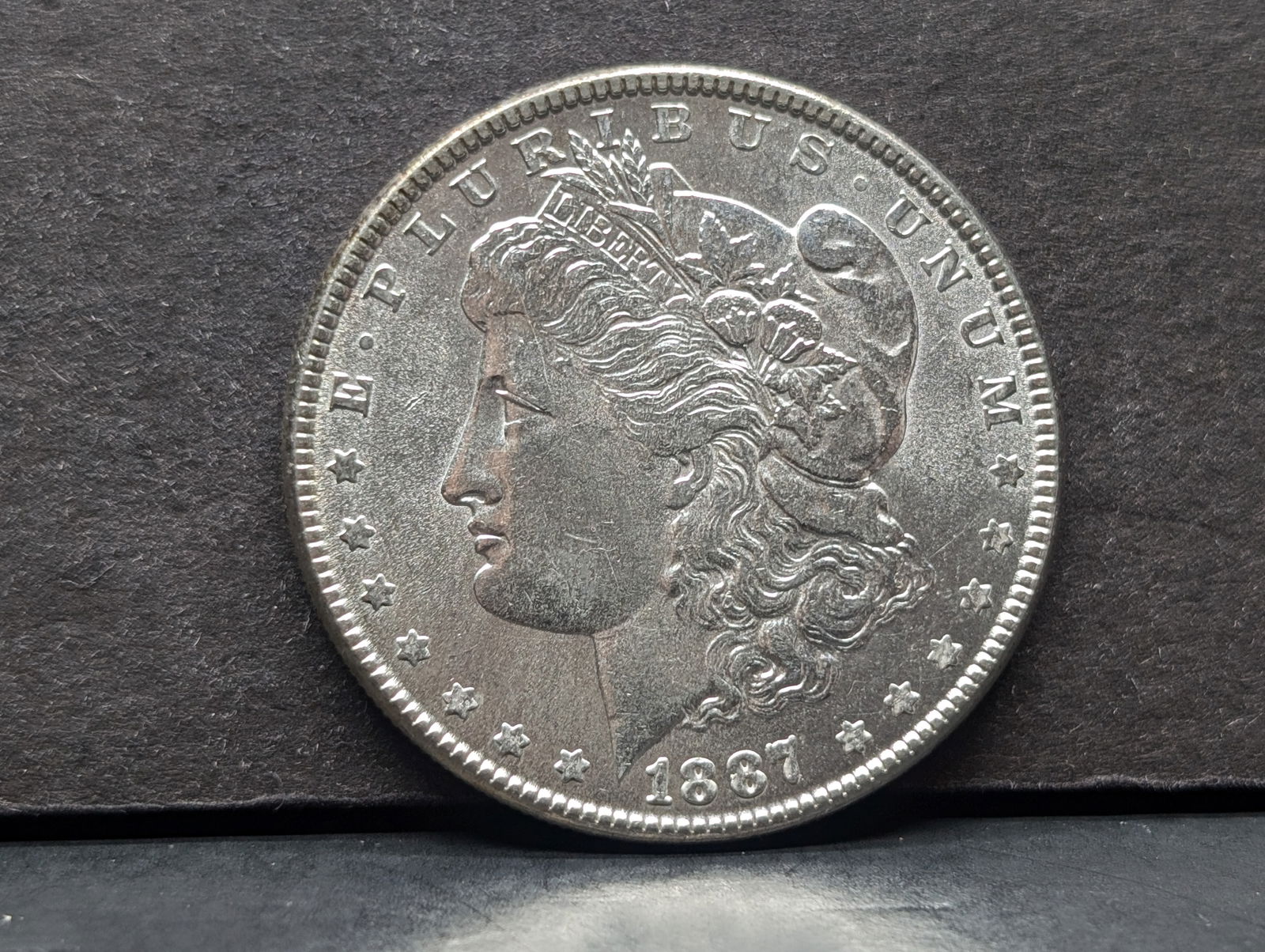 1887 Morgan, UNC, 90% Silver Dollar, 138 Years Old (1 of 2)