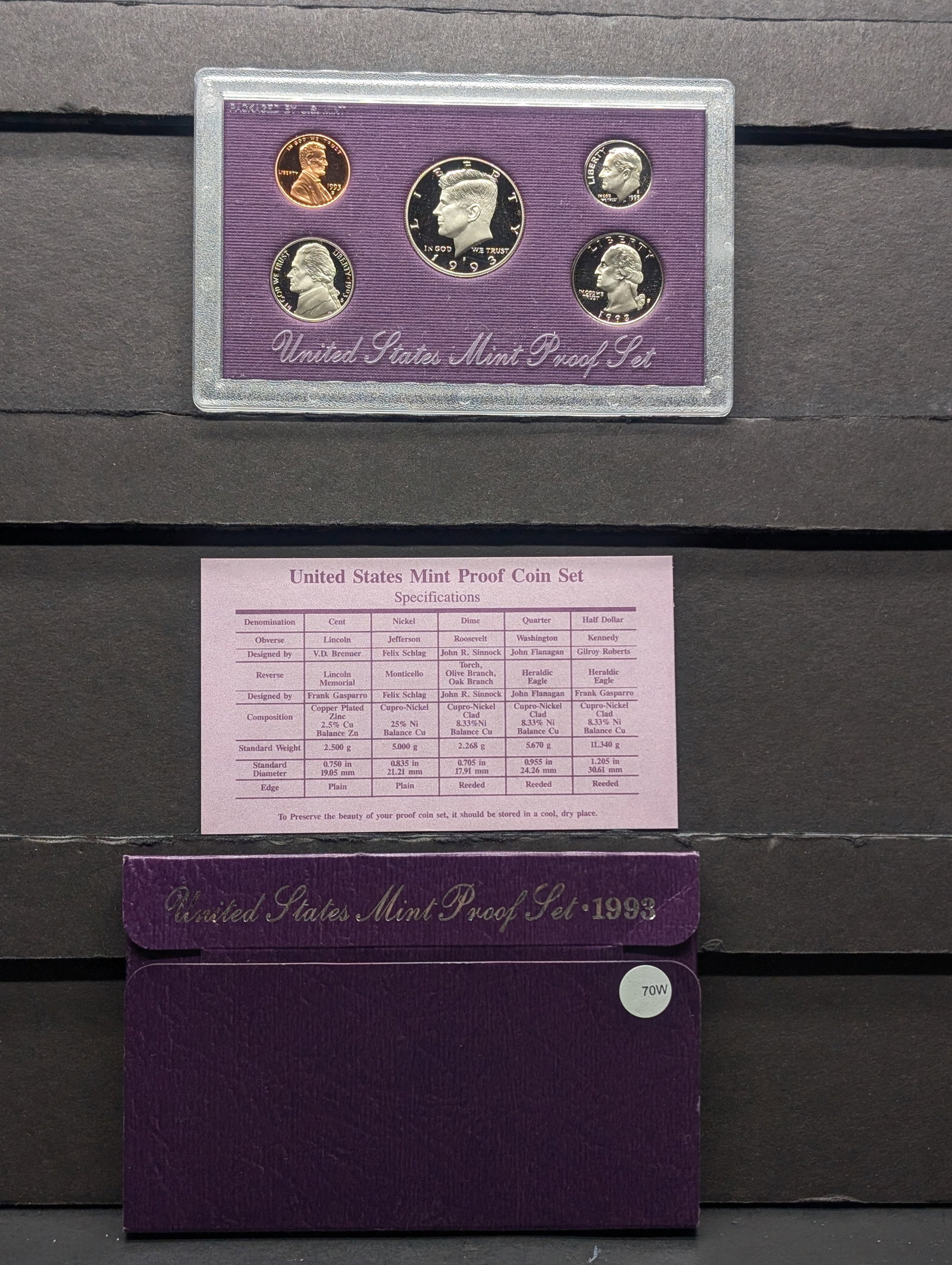 1993-S U.S. Proof Set In OGP (1 of 4)
