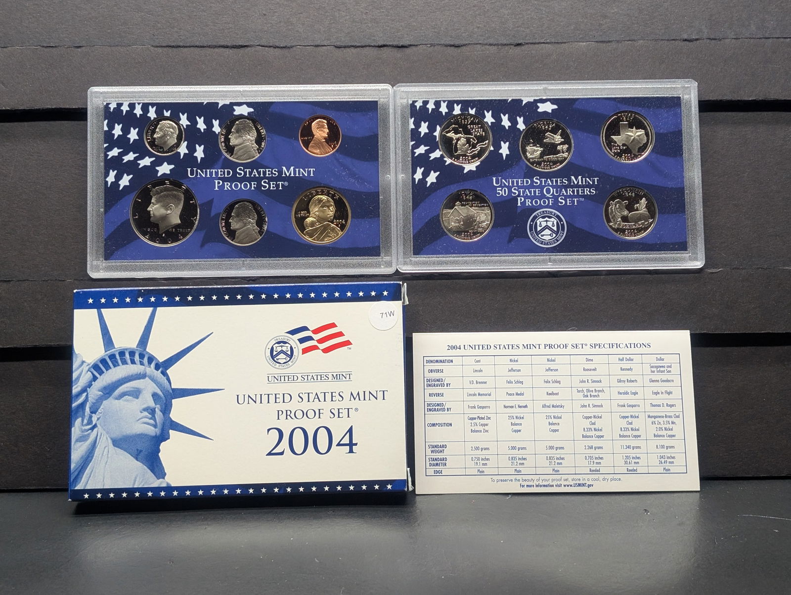 2004-S U.S. Mint Proof Set In OGP (1 of 7)