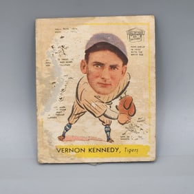 1938 Goudey Heads Up Vernon Kennedy #280