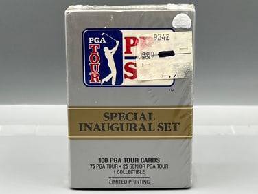 1990 Pro Set PGA Tour Golf Special Inaugural Factory Sealed Set