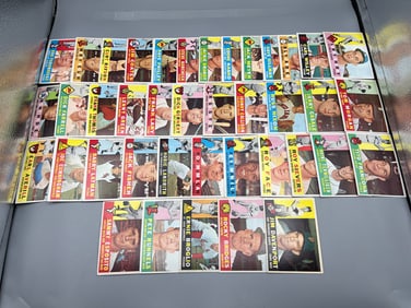 Lot of (40) 1960 Topps Baseball -Varying Conditions