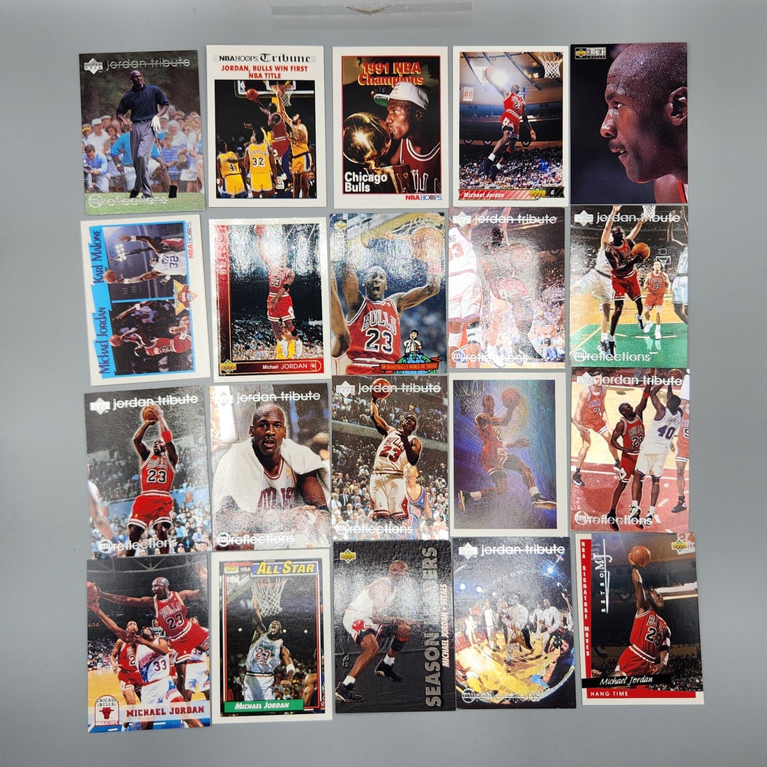 (20) Different Michael Jordan Basketball Cards - No Duplicates (1 of 2)