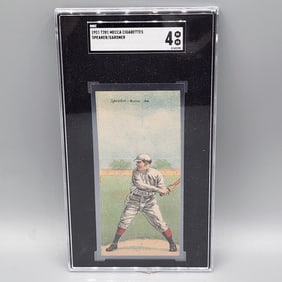 1911 T201 Mecca Double Folders Tris Speaker/Earl Gardner SGC 4 HOF