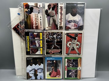 Lot of (21) Ken Griffey Jr. Baseball Cards - Varying Conditions