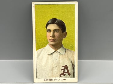 1909-11 T206 Chief Bender - Portrait