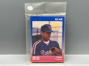 1989 Star Nolan Ryan Baseball Factory Sealed Set