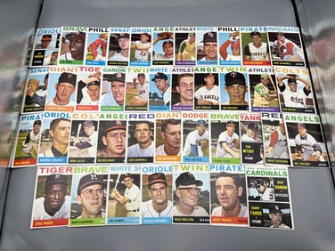 Lot of (40)1964 Topps Baseball -Varying Conditions