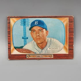 1955 Bowman Gil Hodges #158 HOF