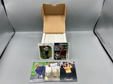 Lot of (175+) Assorted Golf Trading Cards W/ Stars & (2) Ian Baker-Finch In Person Autos - Varying