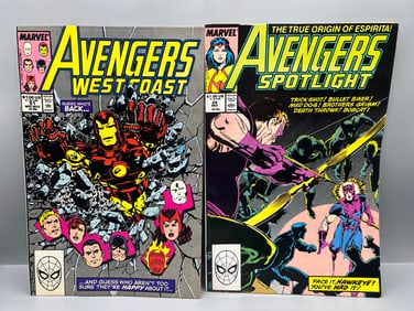 Avengers West Coast #51 & Avengers Spotlight #24