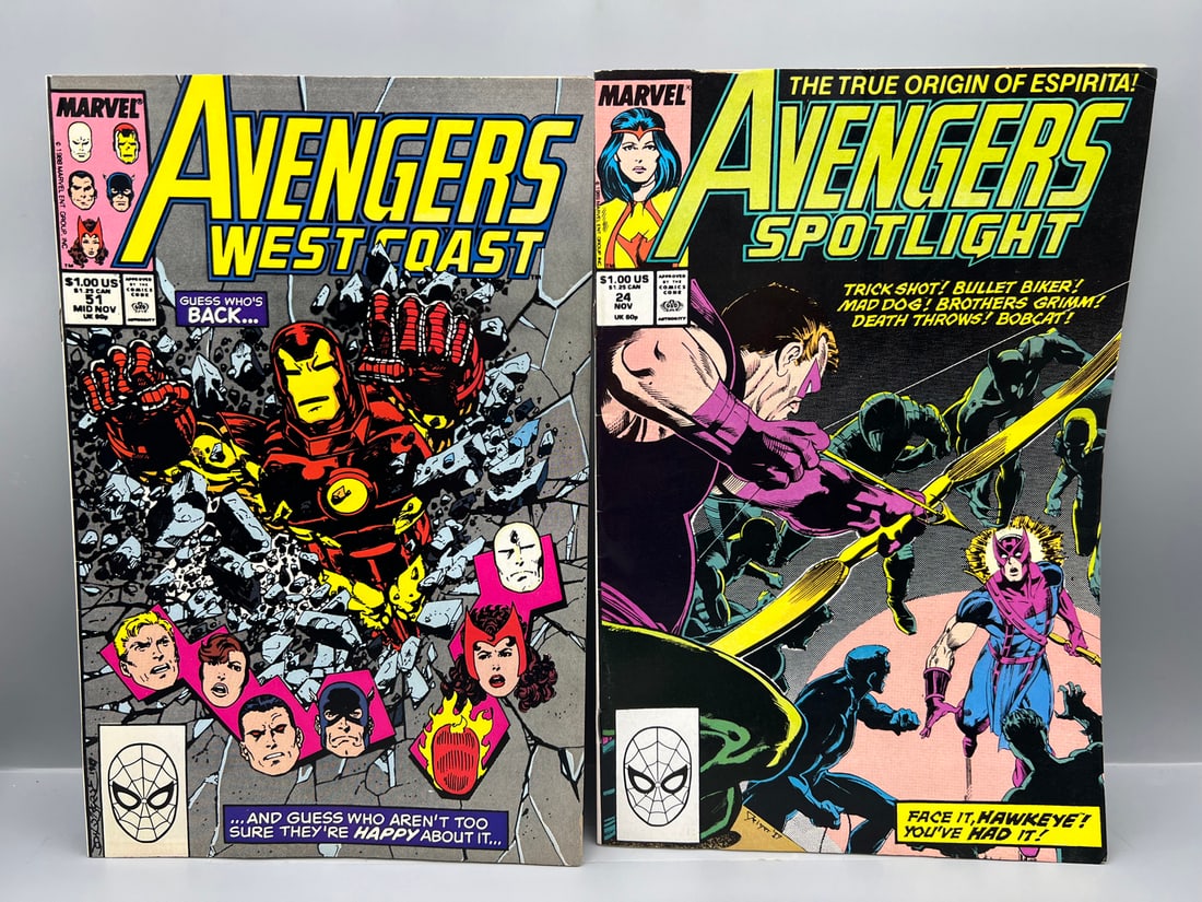 Avengers West Coast #51 & Avengers Spotlight #24 (1 of 4)