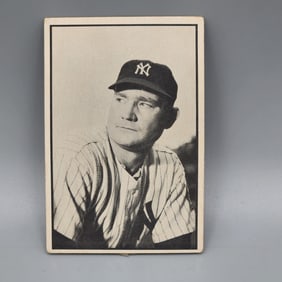 1953 Bowman Black and White Johnny Mize #15 HOF
