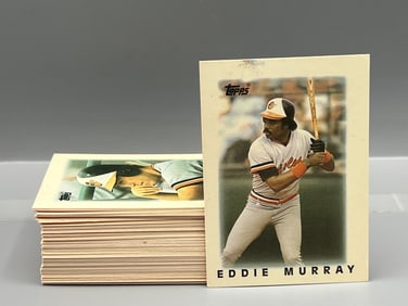 1986 Topps Mini Major League Leaders Complete Set