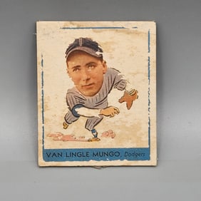 1938 Goudey Heads Up Van Mungo #254