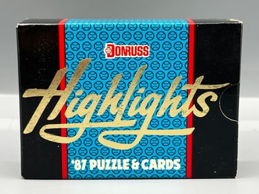 1987 Donruss Highlights Box Set