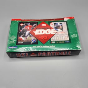 1992 Collectors Edge Football Box