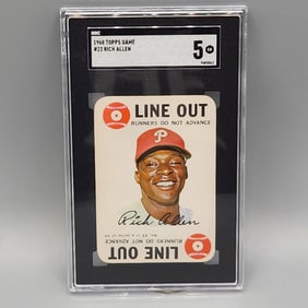 1968 Topps Game Rich Allen #23 SGC 5 HOF